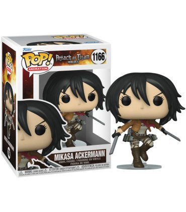FUNKO POP! ANIMATION - ATTACK ON TITAN: MIKASA ACKERMANN (1166)