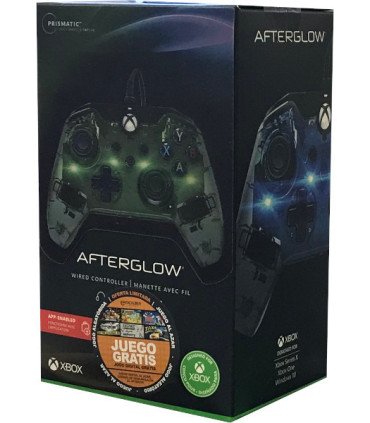 PDP AFTERGLOW WIRED CONTROLLER MANETTE AVEC FIL + JUEGO DIGITAL (XBONE/ PC)