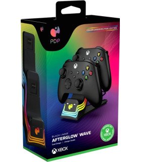 PDP AFTERGLOW WAVE  DUAL DUAL CHARGER BLACK (NEGRO) (XBONE)