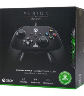 POWER A WIRED CONTROLLER FUSION PRO 2 (4 GATILLOS/BLOQUEO GATILLOS/FRONTAL EXTRAIBLE) (XBONE/PC)