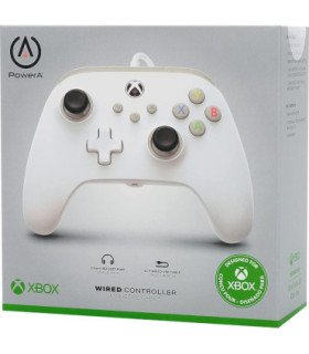 POWER A WIRED CONTROLLER WHITE (BLANCO) (XBONE/PC)