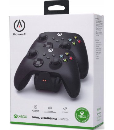POWER A DUO CHARGING STATION BLACK (NEGRO)