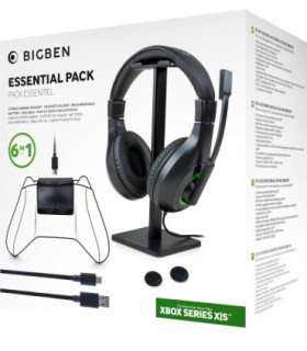 BIGBEN ESSENTIAL PACK 5 IN 1 (HEADSET/STAND HEADSET BATERIA RECARGABLE/CABLE USB 3M/GRIPS)