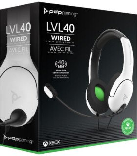 PDP LVL 40 WIRED STEREO GAMING HEADSET WHITE (BLANCO) (XBONE)