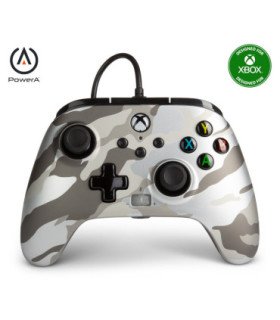 POWER A ENHANCED WIRED CONTROLLER METALLIC ARCTIC CAMO (XBONE/PC)