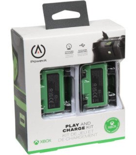 POWER A PLAY AND CHARGE KIT CONTROLLERS 2 UDS. (XBONE)