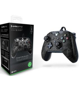 PDP WIRED CONTROLLER PHANTOM BLACK + JUEGO DIGITAL (XBONE/PC)
