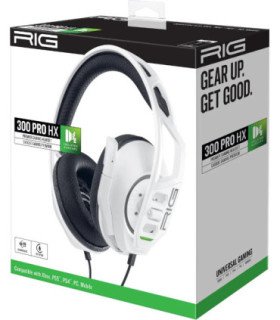 RIG PREMIER GAMING HEADSET 300 PRO HX WHITE (BLANCO) XBOX/PS5/PS4/PC/MOBILE