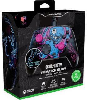 PDP WIRED CONTROLLER CALL OF DUTY REMATCH GLOW (XBONE/WINDOWS 10/11)
