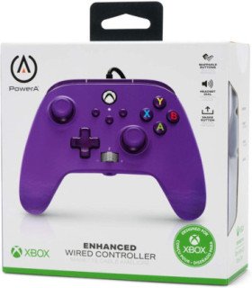 POWER A ENHANCED WIRED CONTROLLER LILAC (LILA) (XBONE/PC)