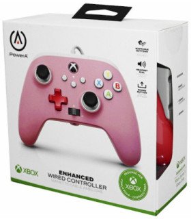 POWER A ENHANCED WIRED CONTROLLER PINK (ROSA) (XBONE/PC)