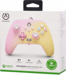 POWER A ENHANCED WIRED CONTROLLER PINK LEMONADE (XBONE/PC)