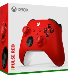 MICROSOFT WIRELESS CONTROLLER PULSE RED VALENTINE (XBONE/PC)