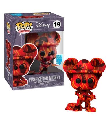 FUNKO POP! ART SERIES - DISNEY: FIREFIGHTER MICKEY (19)