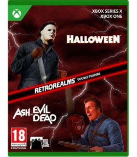 RETROREALMS DOUBLE FEATURE: HALLOWEEN AND ASH VS EVIL DEAD (2&1) (XBONE)