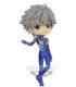 BANPRESTO Q POSKET EVANGELION: NEW THEATRICAL EDITION: KAWORU NAGISA PLUGSUIT STYLE (VER.B) (14 CM)