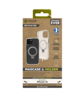 Funda muvit recycletek magsafe + soporte