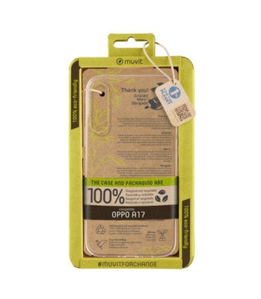 Funda muvit recycletek oppo a17 transparente