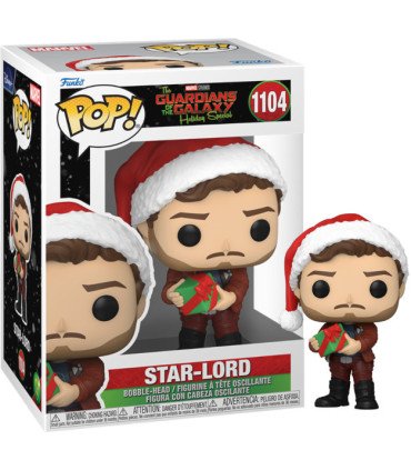 FUNKO POP! MARVEL THE GUARDIANS OF THE GALAXY HOLIDAY SPECIAL: STAR-LORD (1104)