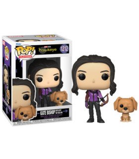 FUNKO POP! TELEVISION-HAWKEYE:KATE BISHOP WITH LUCKY THE PIZZA DOG (1212)
