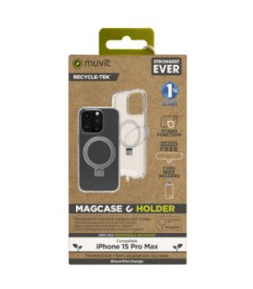 Funda muvit recycletek magsafe + soporte