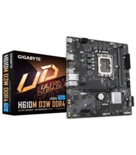Placa base gigabyte h610m d3w ddr4