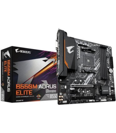 Placa base gigabyte b550m aorus elite