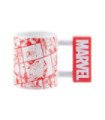 Taza paladone marvel logo