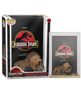 FUNKO POP!MOVIE POSTERS-JURASSICPARK:TYRANNOSAURUS REX & VELOCIRAPTOR