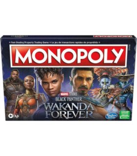 Juego mesa monopoly black panther