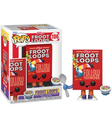 FUNKO POP! KELLOGGS: FROOT LOOPS (CAJA DE CEREALES) (186)