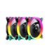 Kit ventiladores cpu gaming unykach ring