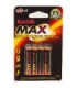 Blister pilas kodak alcalina max aaa