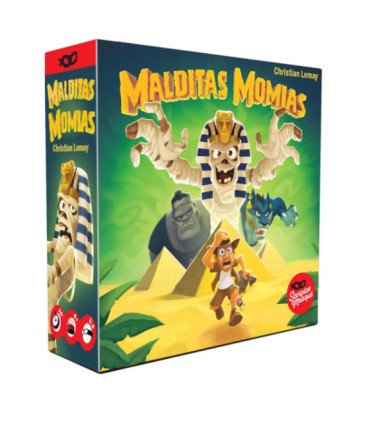 Juego mesa malditas momias pegi 8