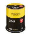 Tarrina cd - r virgenes intenso 700mb 80