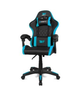Silla gaming drift dr35 negra azul