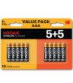 Blister pilas kodak alcalina xtralife aaa