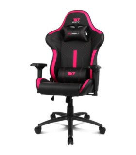 Silla gaming drift dr350 negro rosa