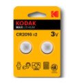 Blister pilas kodak boton litio ultra