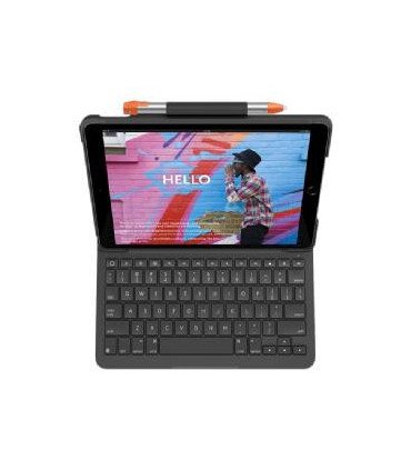 Funda con teclado logitech slim folio