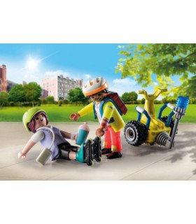 Playmobil starter pack rescate con balance