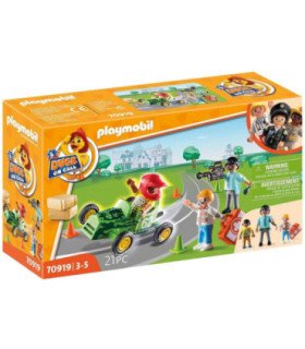 Playmobil duck on call accion ambulancia