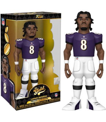 FUNKO POP! GOLD 12" NFL: RAVENS - LAMAR JACKSON (30 CM)