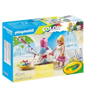 Playmobil color diseñadora moda