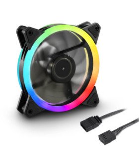 Ventilador caja sharkoon shark blades fan