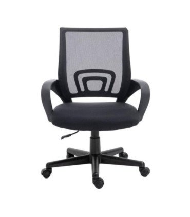 Silla oficina equip 651003 negra ergonomica