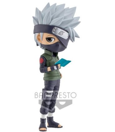 BANPRESTO Q POSKET NARUTO SHIPPUDEN: HATAKE KAKASHI (VER.A) (14CM)