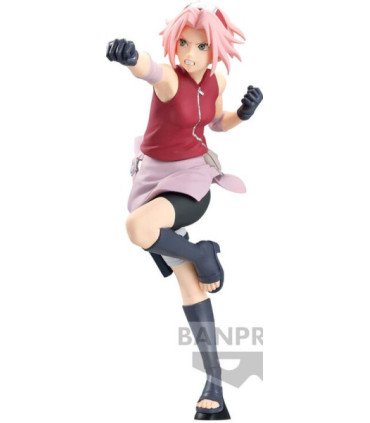 BANPRESTO NARUTO SHIPPUDEN VIBRATION STARS: HARUNO SAKURA (16 CM)