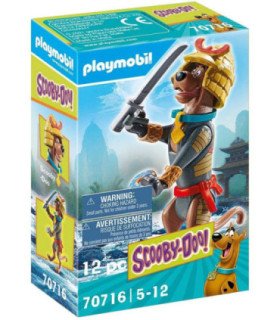 Playmobil scooby - doo! figura coleccionable samurai