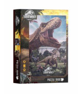 Puzzle 1000 poster compo rex jurassic